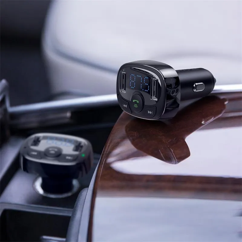 Handsfree Bluetooth FM Transmitter Car Charger