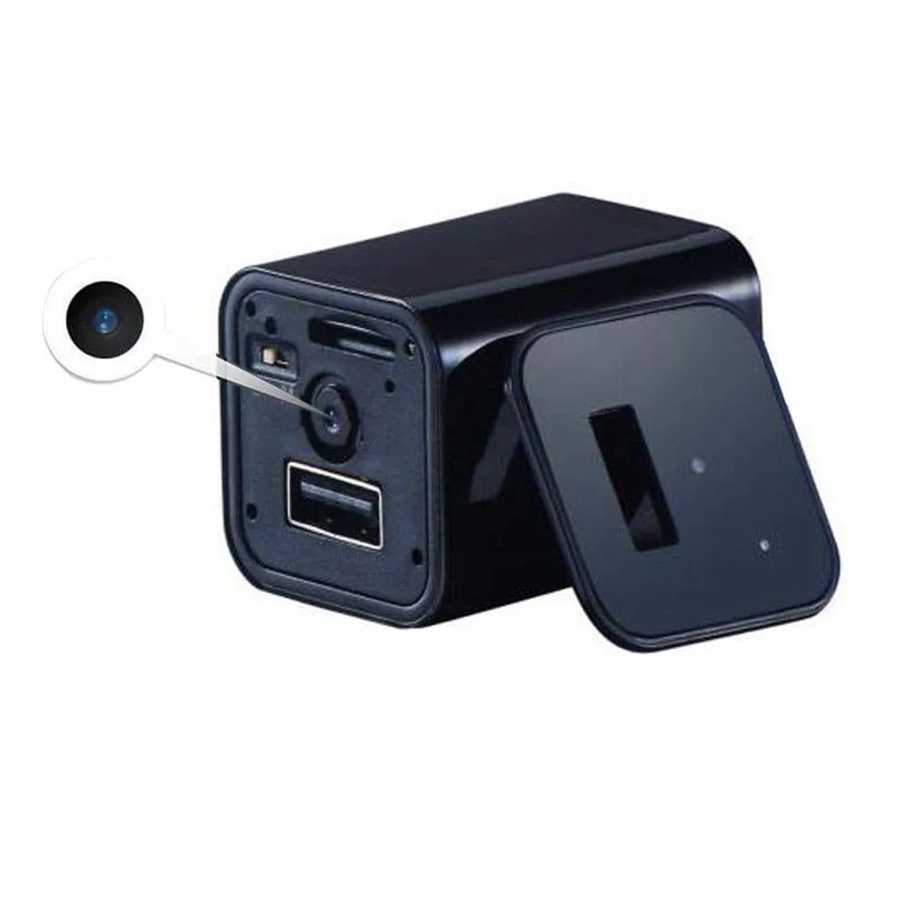 HD Mini Cube Phone Charger DVR Hidden Camera