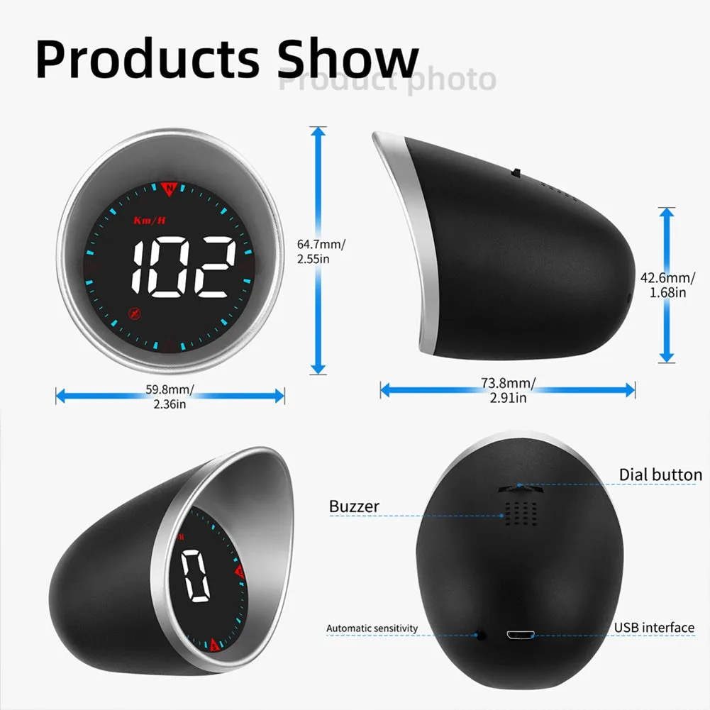 Hd Portable Car  Monitor G5 Universal Multiple Functions Car