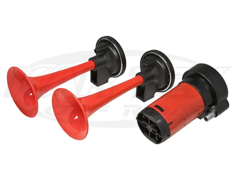 Hella Twin Compressor Air Horns 118 Db Horn Kit