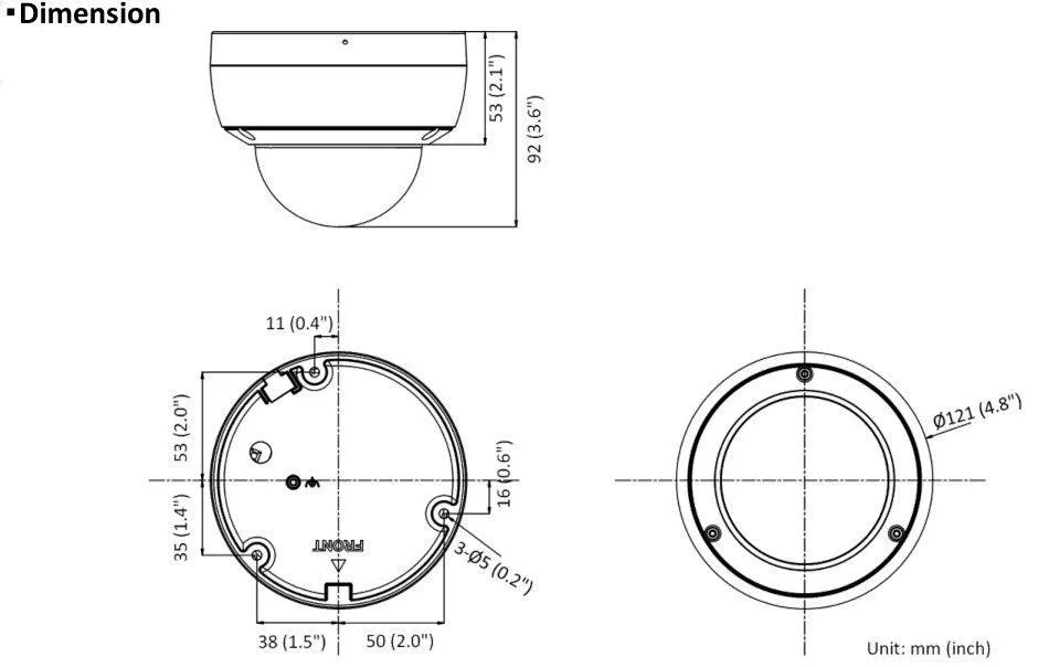 HIK 4MP COLORVU DOME 2.8MM DS-2CD2147G2-SU