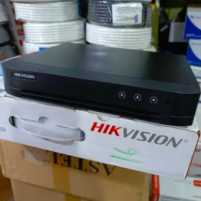 HIKVISION 16-Channel 2-Way Audio 7200-Series 5MP 6-in-1 High Definition DVR (Supports IP, XVI, AHD, CVI, CVBS, TVI cameras) - Brand New