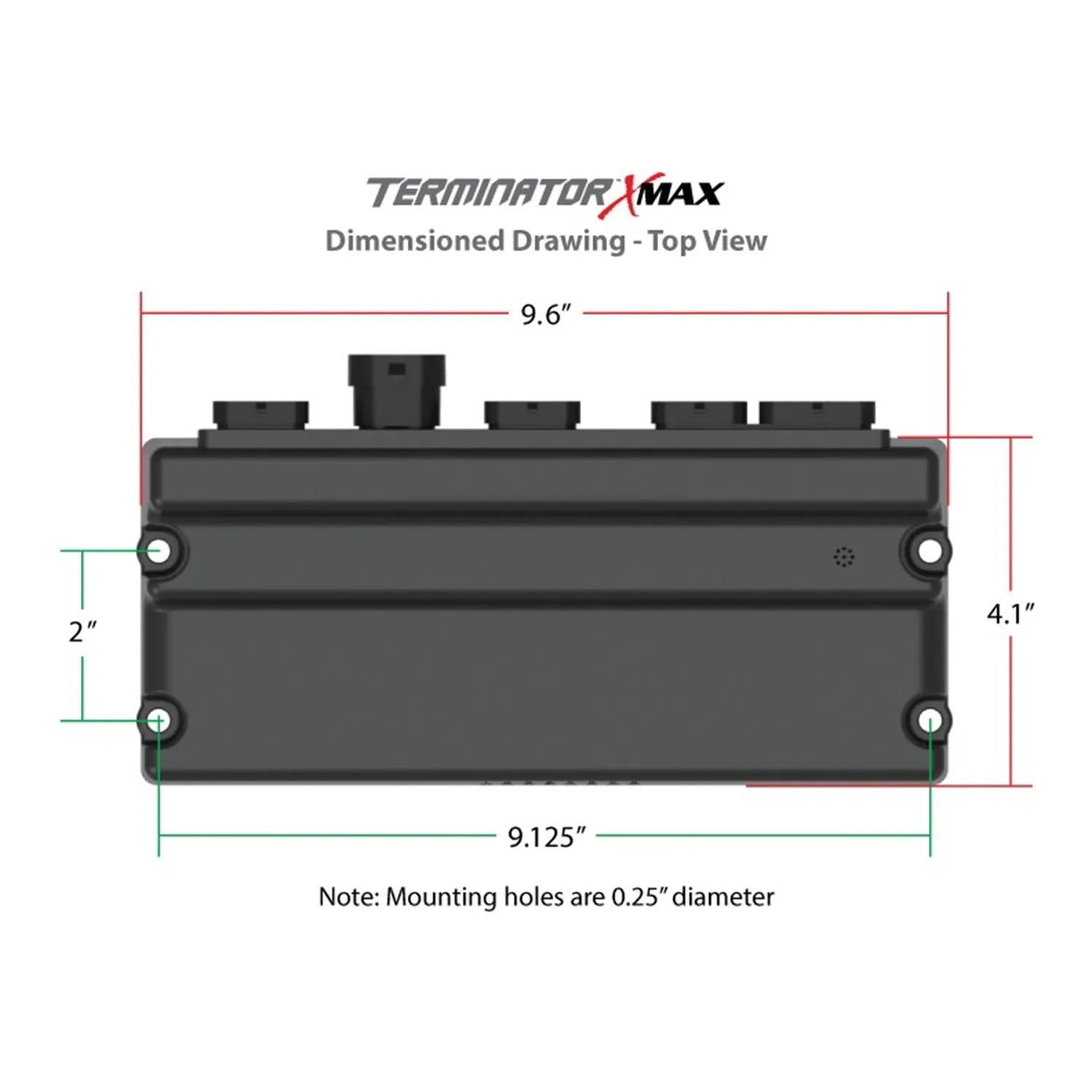 Holley EFI Terminator X Max Engine Control Module - 24x Reluctor Wheel - 4L60E/4L80E - LS1/LS6 - GM LS-Series