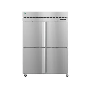Hoshizaki - R2A-HS, Commercial 55" Half Solid Door Reach-In Refrigerator Two Section 50.37cu.ft.