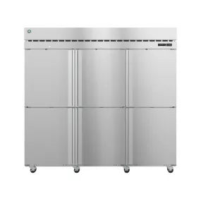 Hoshizaki - R3A-HS, Commercial 82.5" Half Solid Door Reach-In Refrigerator Three Section 79.03cu.ft.