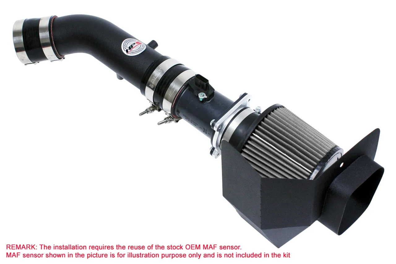HPS Black Shortram Air Intake   Heat Shield for 2003-2006 Nissan 350Z 3.5L V6