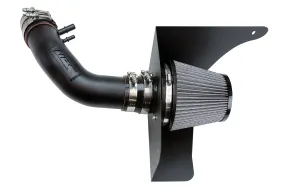 HPS Black Shortram Air Intake   Heat Shield for 2015-2017 Ford Mustang 3.7L V6