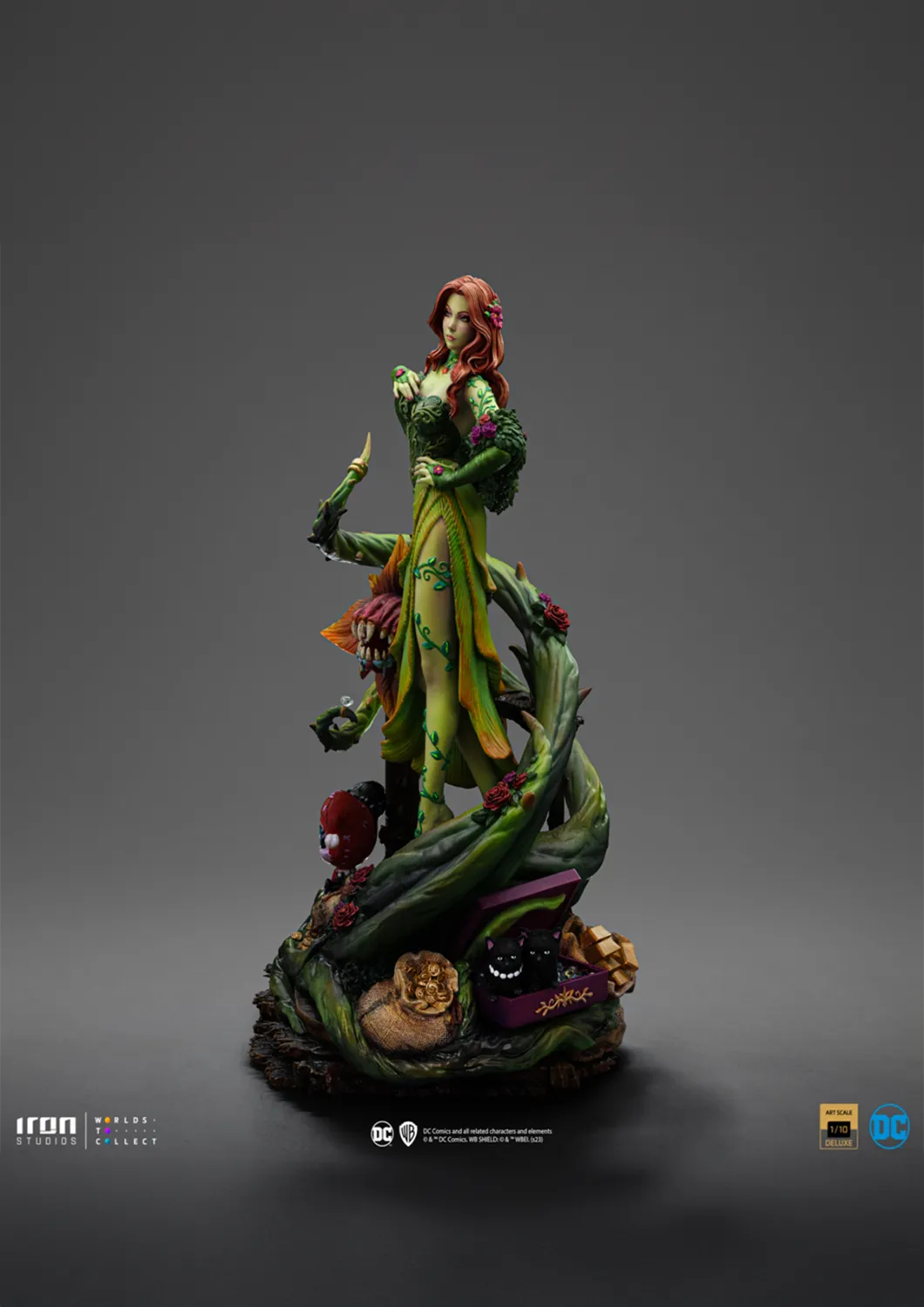 IRON STUDIOS POISON IVY (GOTHAM CITY SIRENS) DC COMICS DELUXE ART SCALE 1/10 (PRE-ORDER)