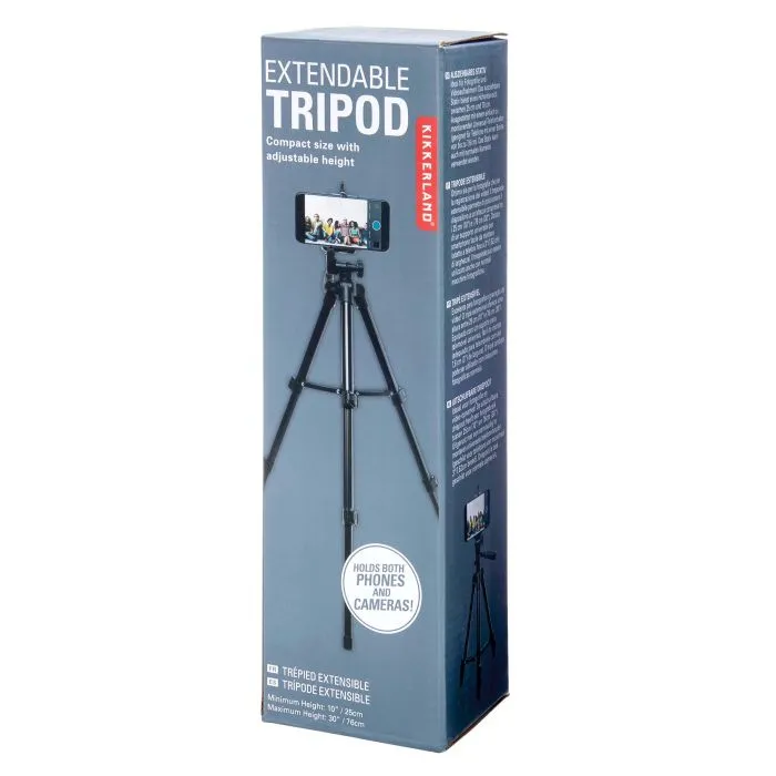 Kikkerland Extendable Tripod