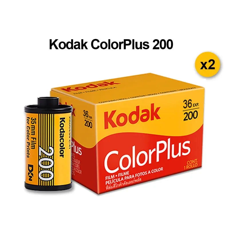 Kodak ColorPlus 200 35mm Film 36 Exposures ISO 200 for M35 M38 H35 Cameras