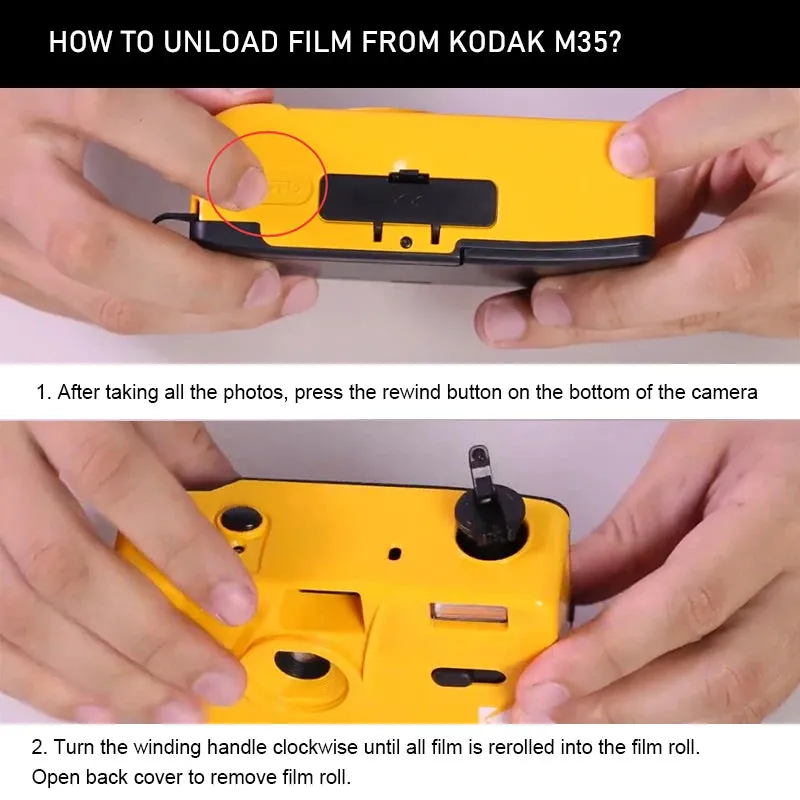 Kodak ColorPlus 200 35mm Film 36 Exposures ISO 200 for M35 M38 H35 Cameras