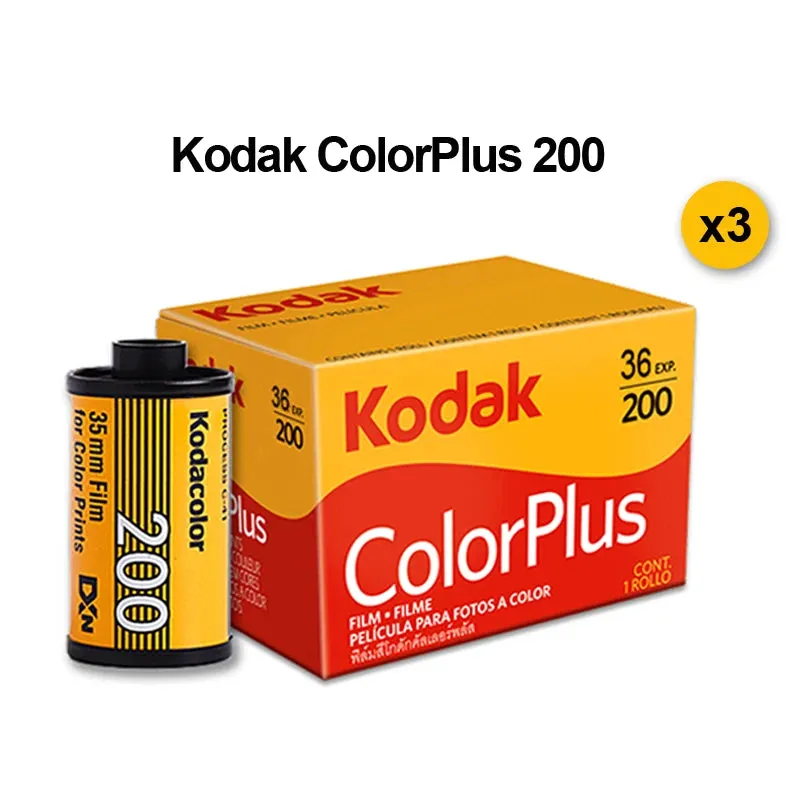 Kodak ColorPlus 200 35mm Film 36 Exposures ISO 200 for M35 M38 H35 Cameras