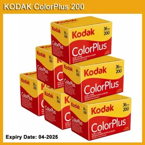 Kodak ColorPlus 200 35mm Film 36 Exposures ISO 200 for M35 M38 H35 Cameras