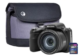 Kodak PIXPRO AZ425 20MP 42x Astro Zoom Bridge Camera with 32GB SD Card & Case