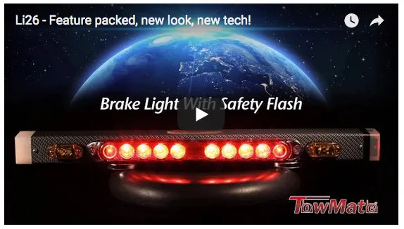 Li 26" Towmate Wireless Tow Light Bar with Lithium Battery