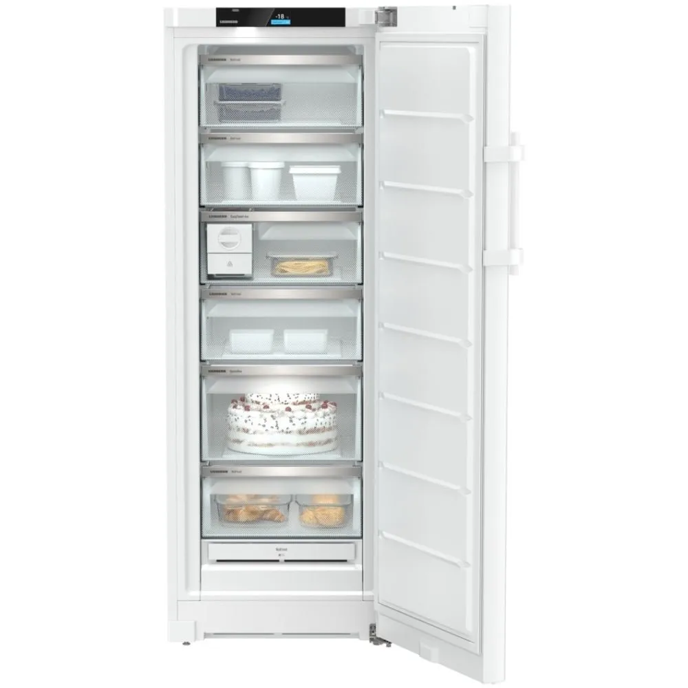 Liebherr FNc507i No Frost Tall Freezer, White, C Rated