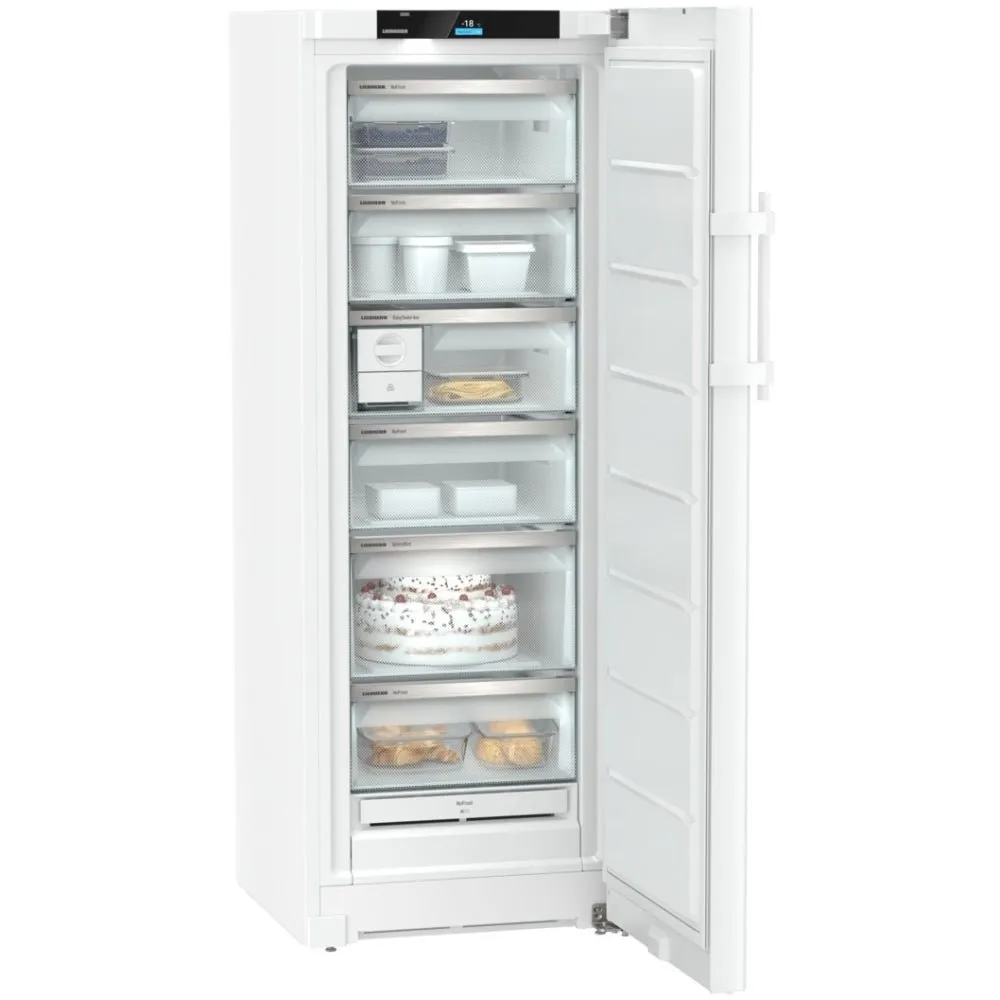 Liebherr FNc507i No Frost Tall Freezer, White, C Rated