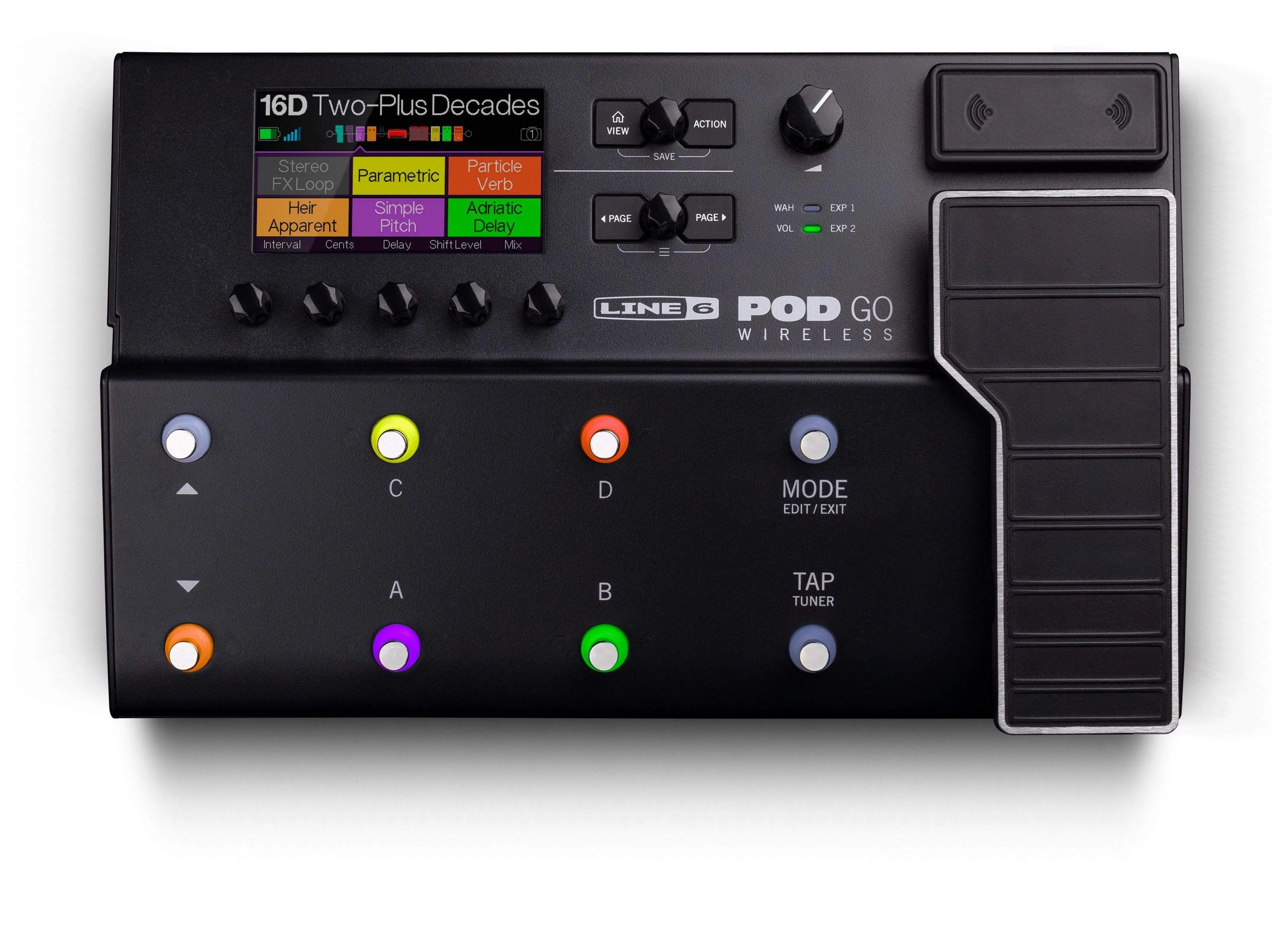 Line 6 PodGo Wireless Multi Effects Guitar Pedal