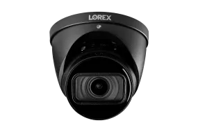Lorex 4K IP Wired Dome Security Camera with Listen-In Audio, Motorized Varifocal Lens and Real-Time 30FPS Recording