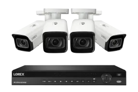 Lorex Elite Series NVR with N4 (Nocturnal Series) IP Bullet Cameras - 4K 16-Channel 4TB Wired System