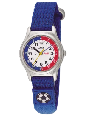 LORUS BOYS BLUE VELCRO STRAP WATCH RG261AX9