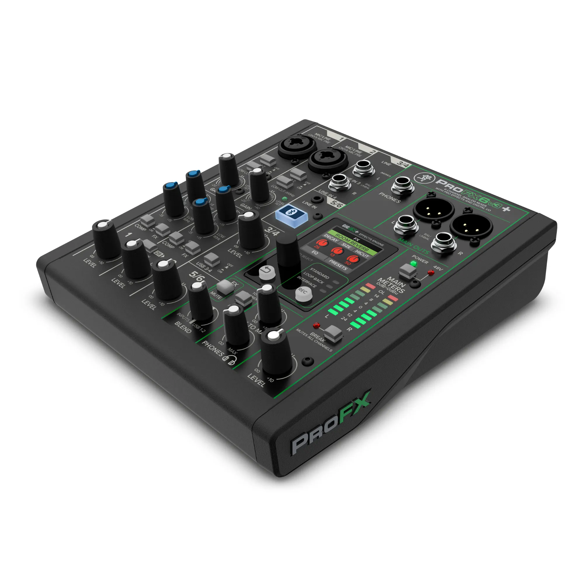 Mackie ProFXv3  6-Channel Analog Mixer w/Bluetooth