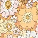 Magnolia Place Mustard Floral Print Long Sleeve Swimsuit