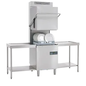 Maidaid C2035 WS HR 500mm Basket Pass Through Dishwasher With Drain Pump, Water Softener & Heat Recovery