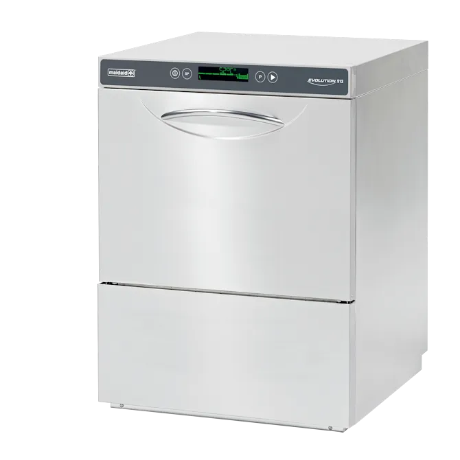 Maidaid Evolution 512 500mm Basket Under Counter Dishwasher With Drain Pump
