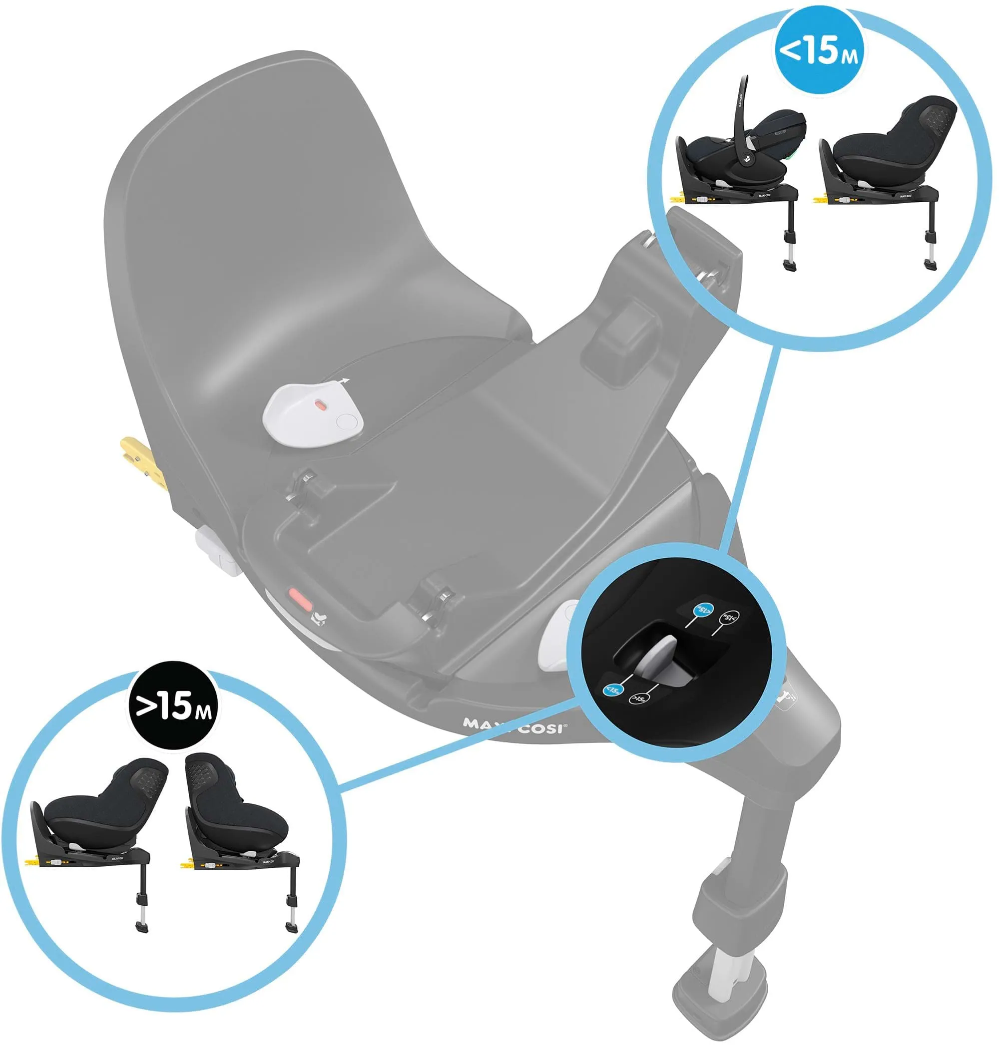 Maxi-Cosi FamilyFix 360 Pro ISOFIX Base - Black