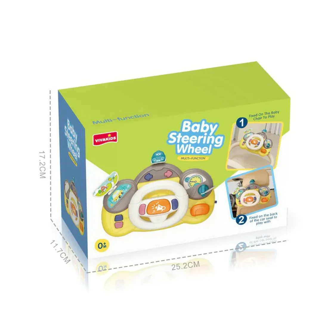 Maya & Friends Baby First Driving Simulator Toy