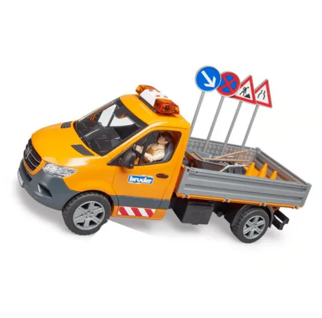 MB Municipal Sprinter with Worker, Accessories & Lights & Sound Module