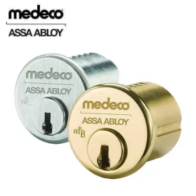Medeco - M3 BiLevel - 6-Pin - 1-1/2" Mortise Cylinder - Z01 Standard Yale Cam - DL Keyway Pinned - 26D - Satin Chrome - Grade 1