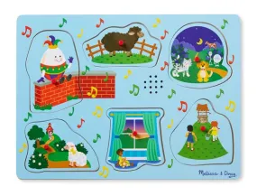 Melissa & Doug Sing-Along Nursery Rhymes Sound Puzzle