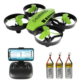 Mini Drone for Kids WiFi FPV Drone with Camera, RC Drone Gift Toy for Boys and Girls with Auto Hovering, Voice Control