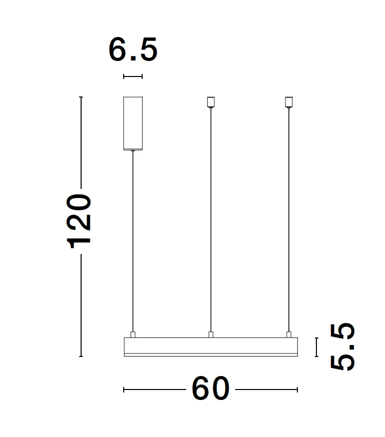 MOT Dimmable Sandy Black Aluminium & Acrylic Ring Pendant Small - ID 10204