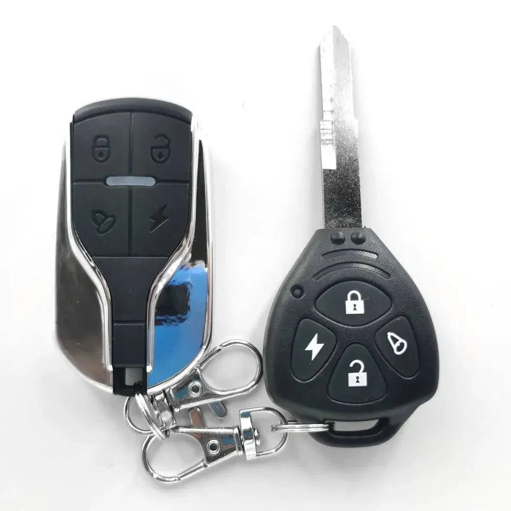 Motorcycle Anti-Theft Alarm System Wireless Remote Engine Starter Stop with Remote Controller Key Module Horn for 12V Motorcycle