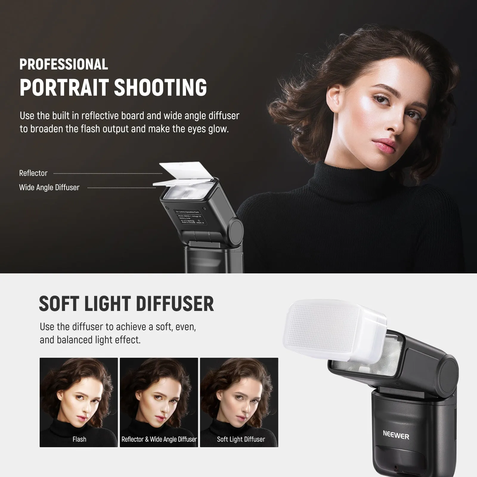 NEEWER NW420-C Mini TTL Speedlite Flash For Canon