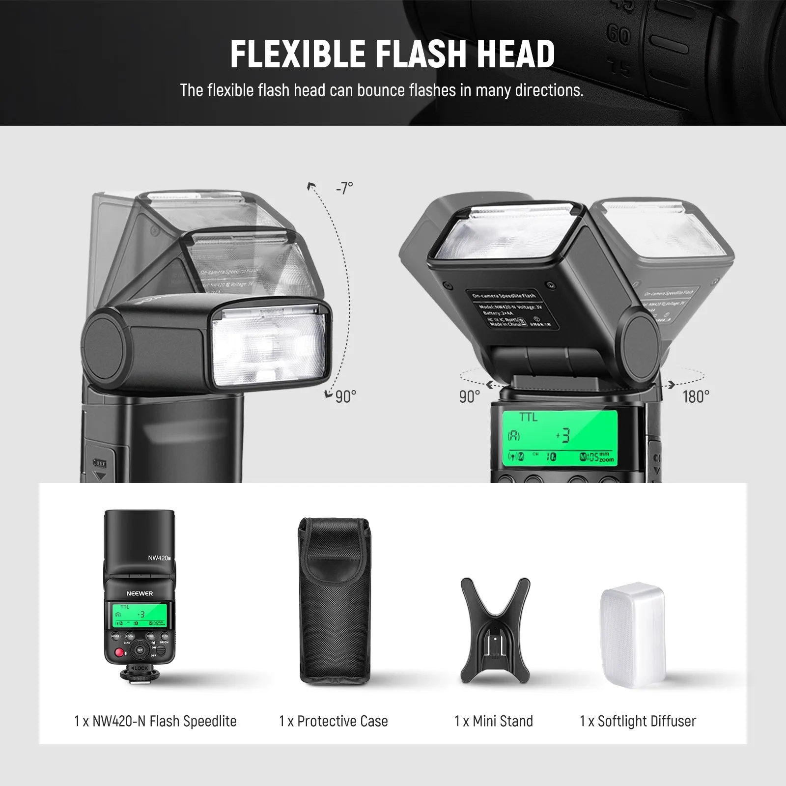 NEEWER NW420 Speedlite Flash for Nikon