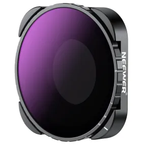 NEEWER Variable ND64-ND512 (5-9 Stops) Filter For GoPro 9 10 11 12 13