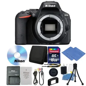 Nikon D5500 24.1MP CMOS Digital SLR Camera Body with Accessory Kit