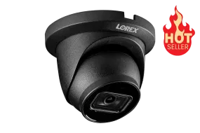 Nocturnal Series N3 4K IP Wired Dome Security Camera with Listen-in Audio and Real-Time 30FPS Recording