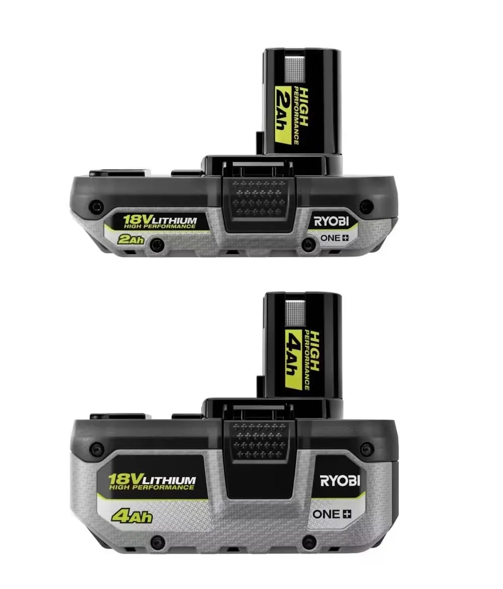 Open Box -  ONE  18V Lithium-Ion Starter Kit with 2.0 Ah Battery, 4.0 Ah Battery, and Charger