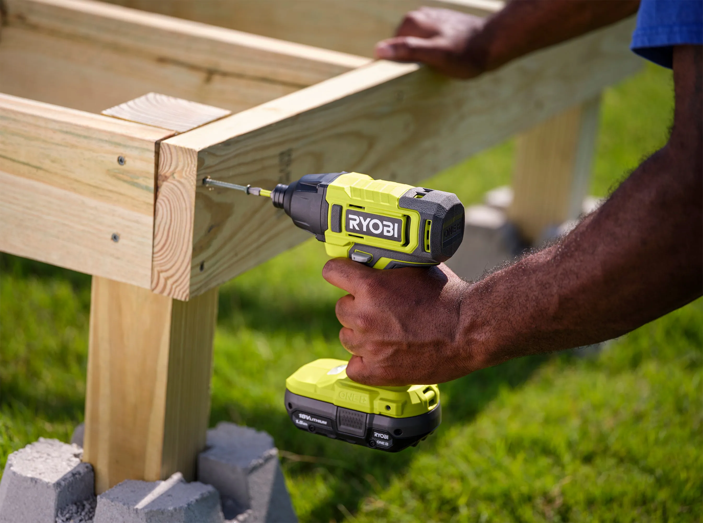 Open Box -  RYOBI ONE  18V Cordless 1/4 in. Impact Driver Kit with (2) 1.5 Ah Batteries and Charger
