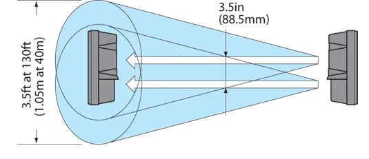 OPTEX AX-130TN 130' Outdoor Dual Beam
