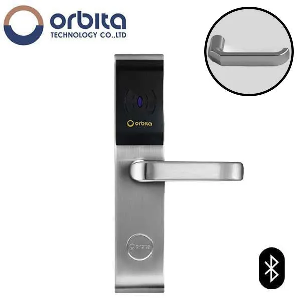 Orbita - E3042SBT - Mortise Hotel Lock - Bluetooth & RFID - Optional Lever Style - 6 VDC - Optional Finish - Grade 2 - Hotel Door Locks