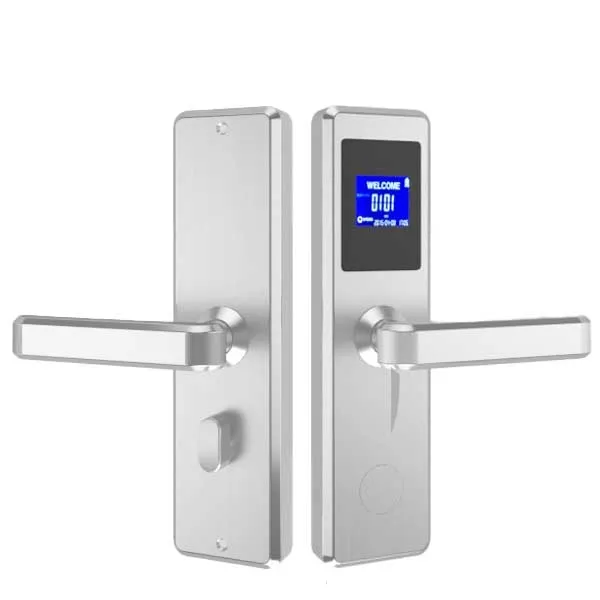 Orbita - E4031A - Mortise Hotel Lock - RFID - LCD Screen - Optional Lever Style - 6 VDC - Optional Finish - Grade 2 - Hotel Door Locks