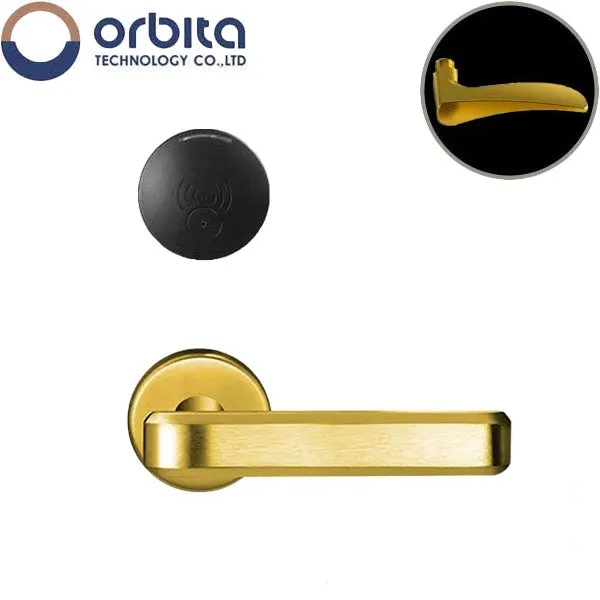 Orbita - S3079 - Mortise Hotel Lock - SPLIT Design - RFID - Optional Lever Style - 6 VDC - Optional Finish - Grade 2