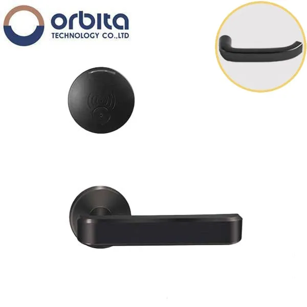 Orbita - S3079 - Mortise Hotel Lock - SPLIT Design - RFID - Optional Lever Style - 6 VDC - Optional Finish - Grade 2