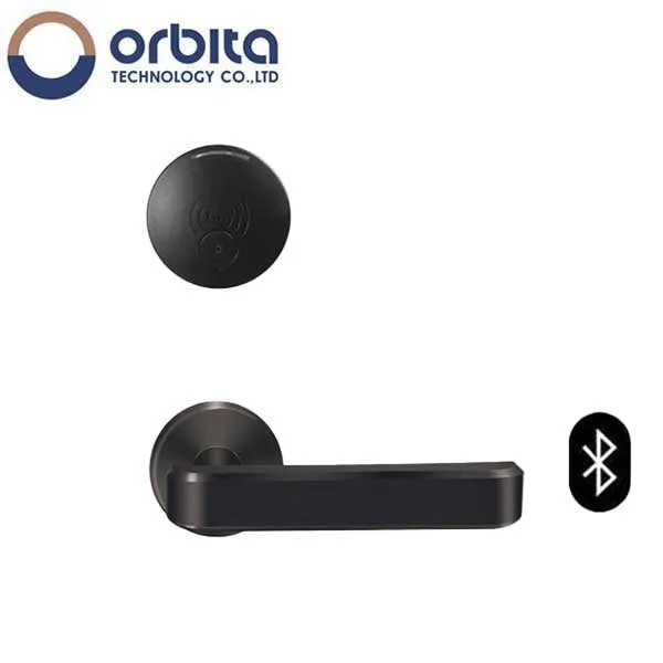 Orbita - S3079SBT - Mortise Hotel Lock - SPLIT Design - Bluetooth & RFID - Optional Lever Style - 6 VDC - Optional Finish - Grade 2